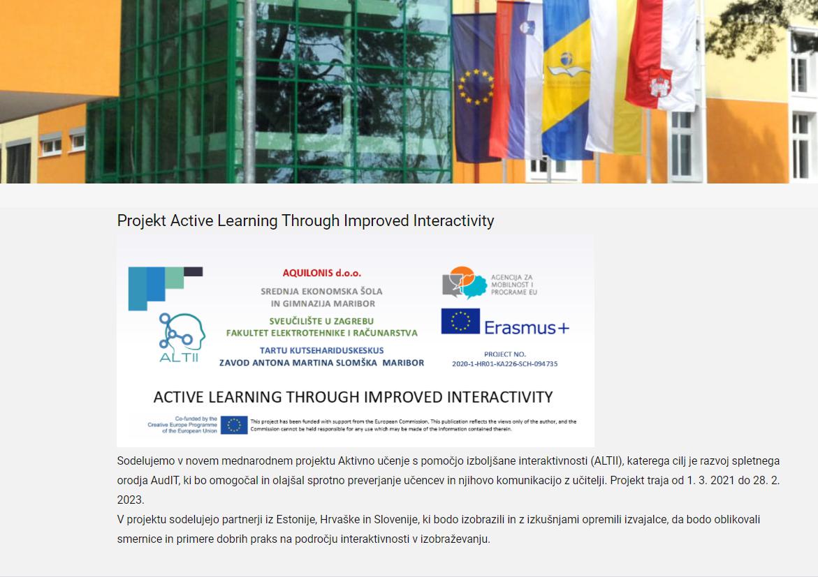 Pročitajte više o članku Objava ZAMS-a o ALTII projektu